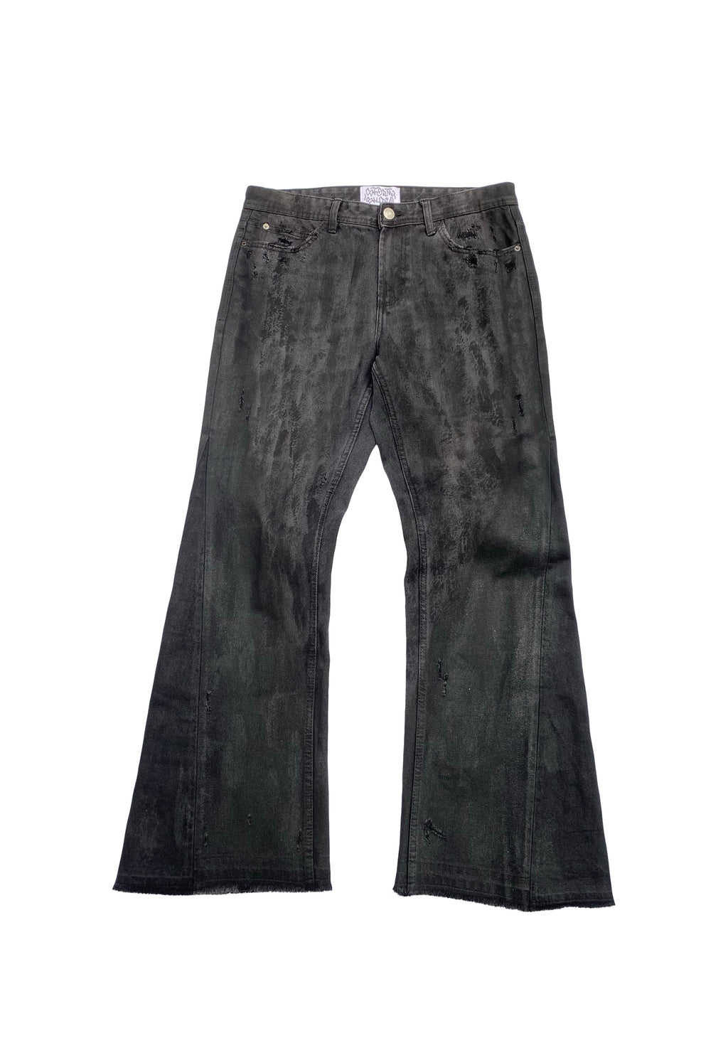 Half Oil spill jeans