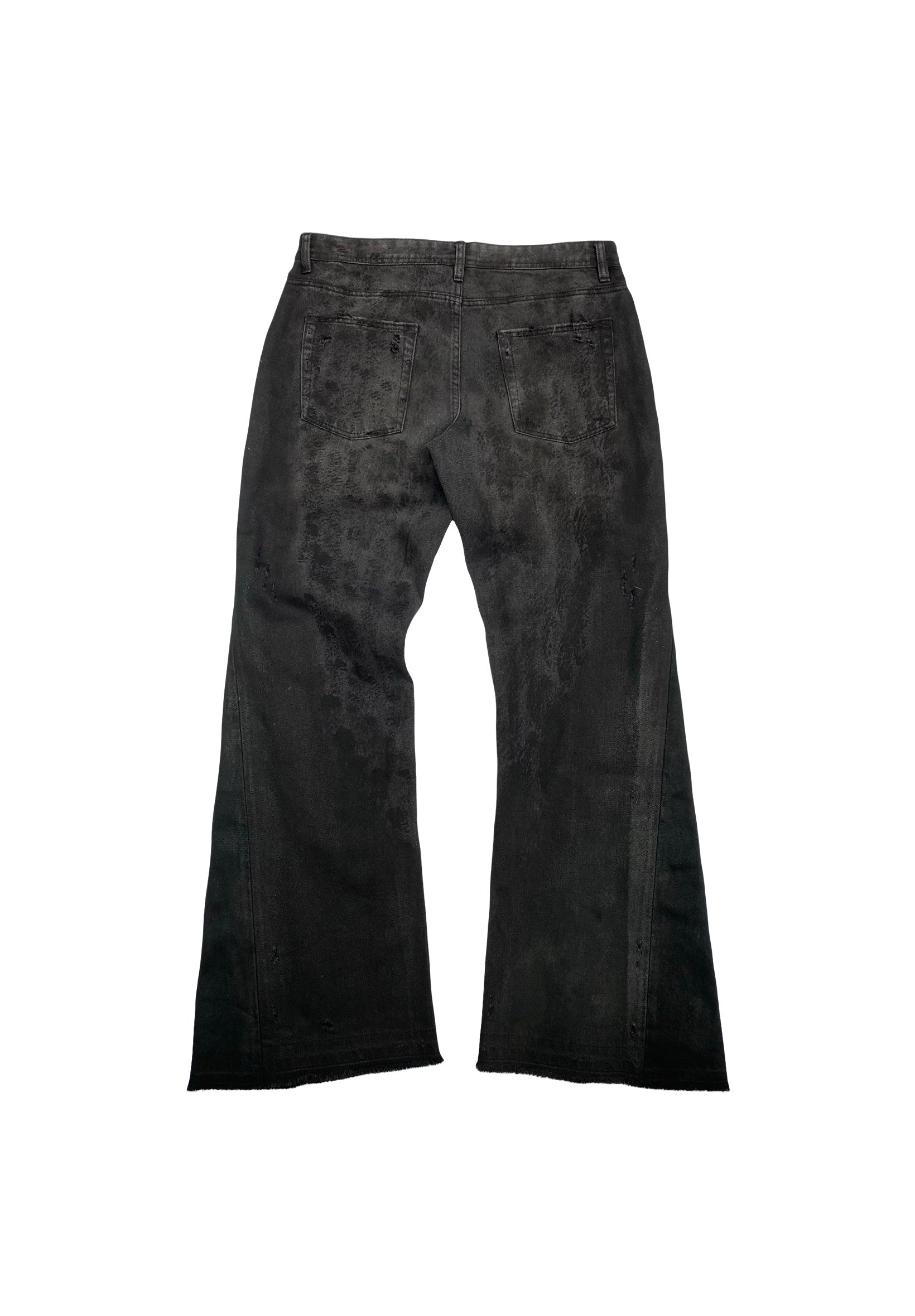 Half Oil spill jeans