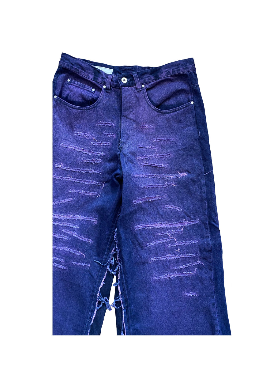 Purple Scar jeans