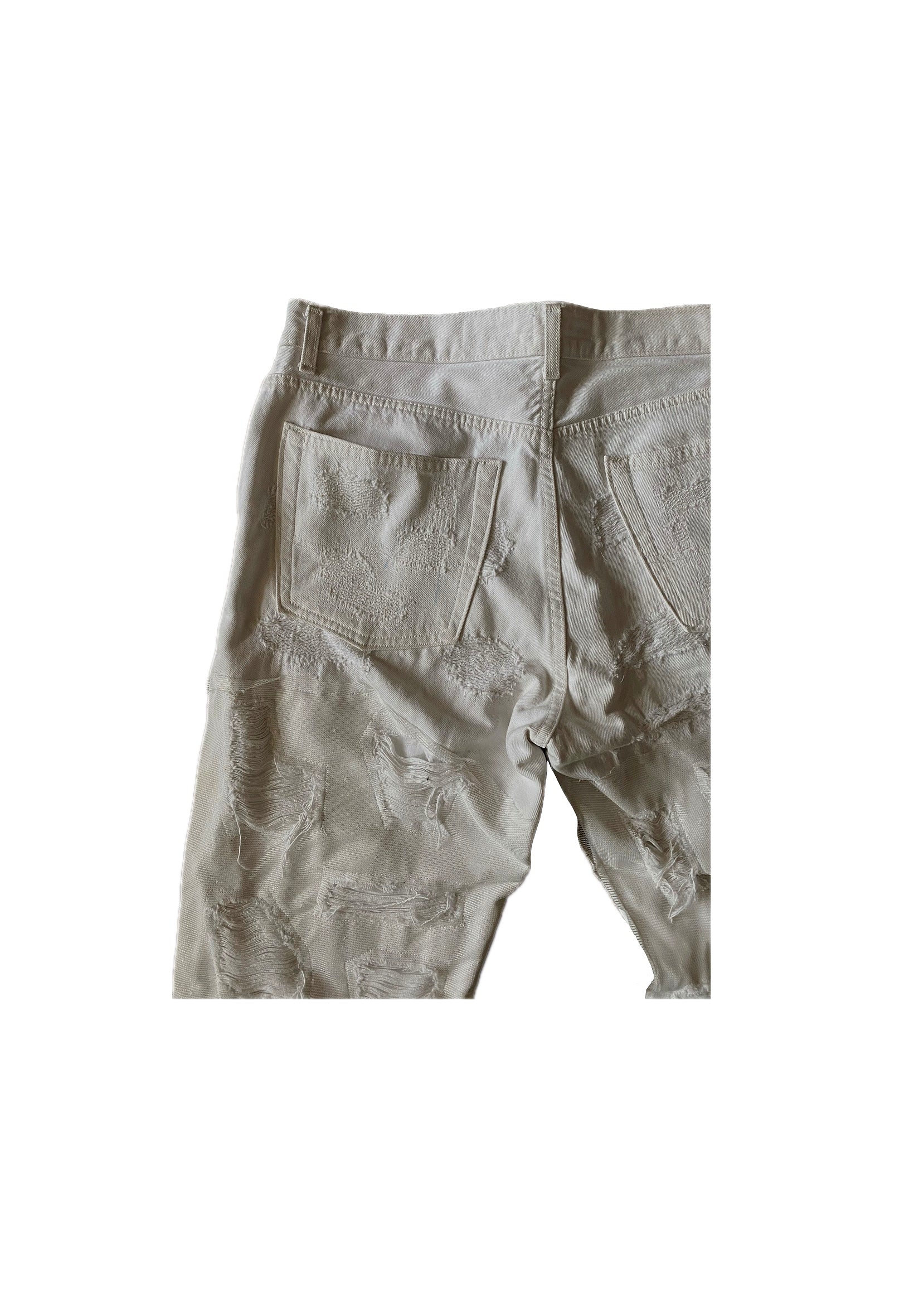 White Resurge jeans