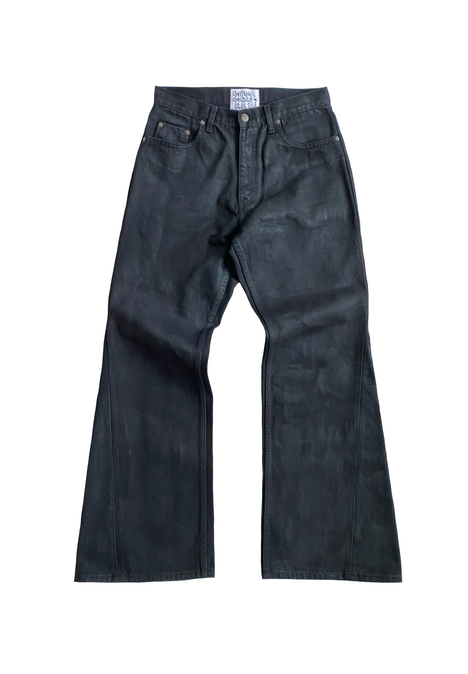 Oil spill jeans