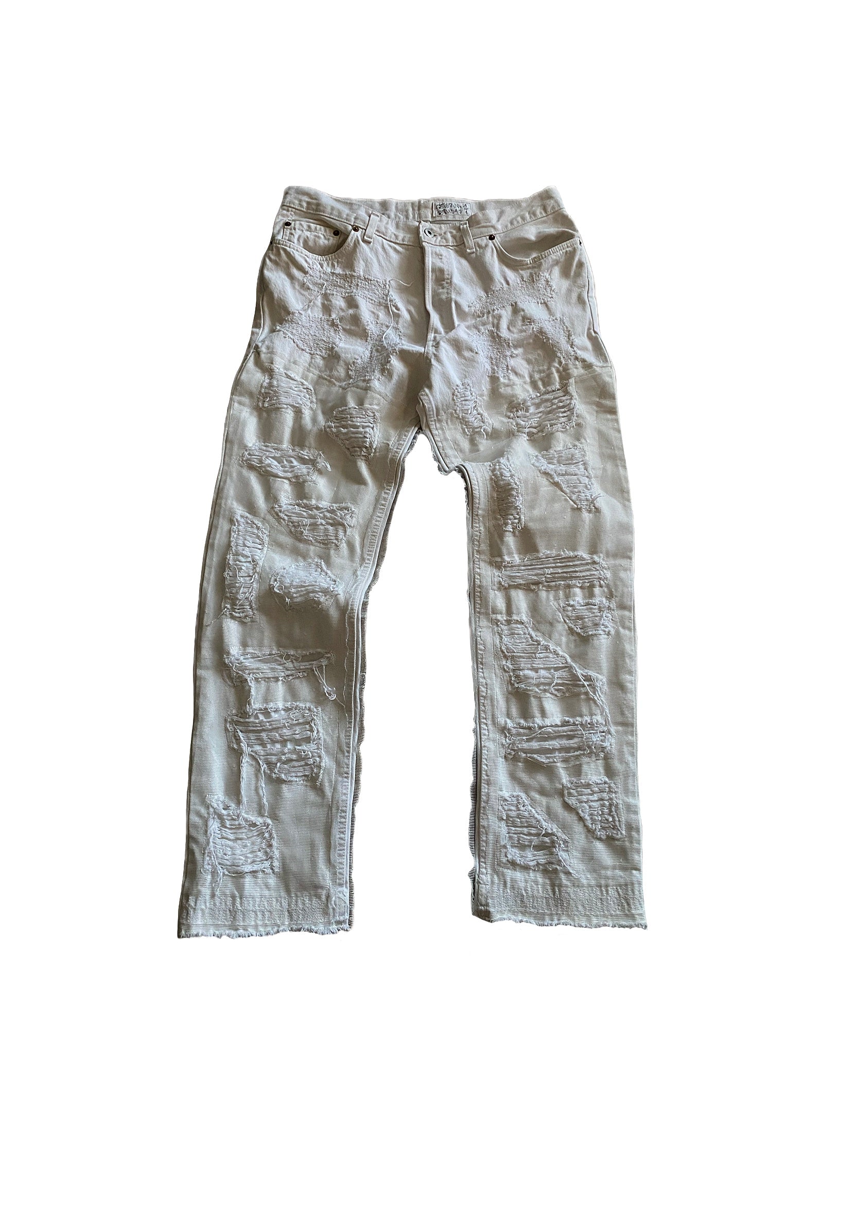 White Resurge jeans
