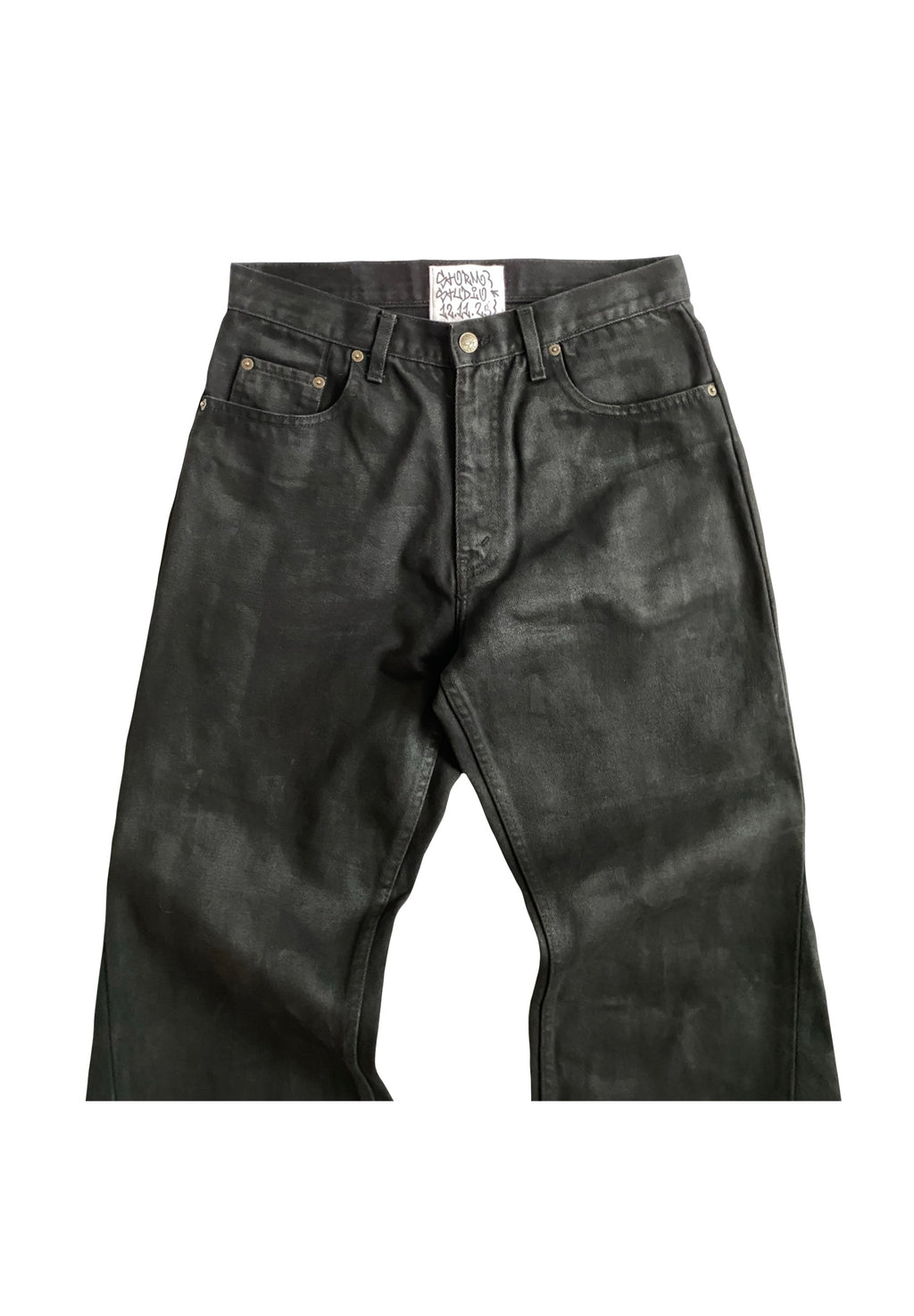 Oil spill jeans