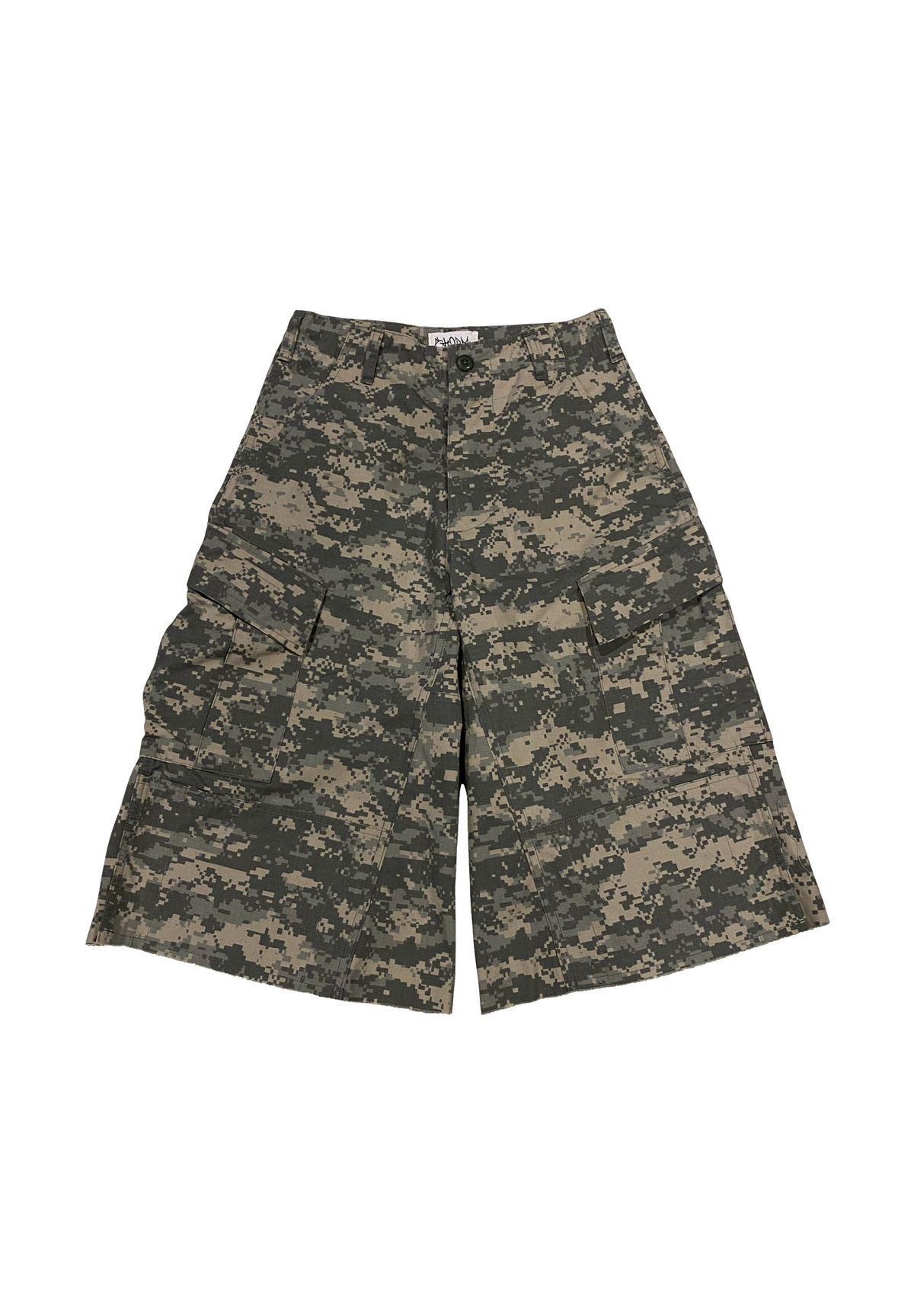 Digital camo shorts
