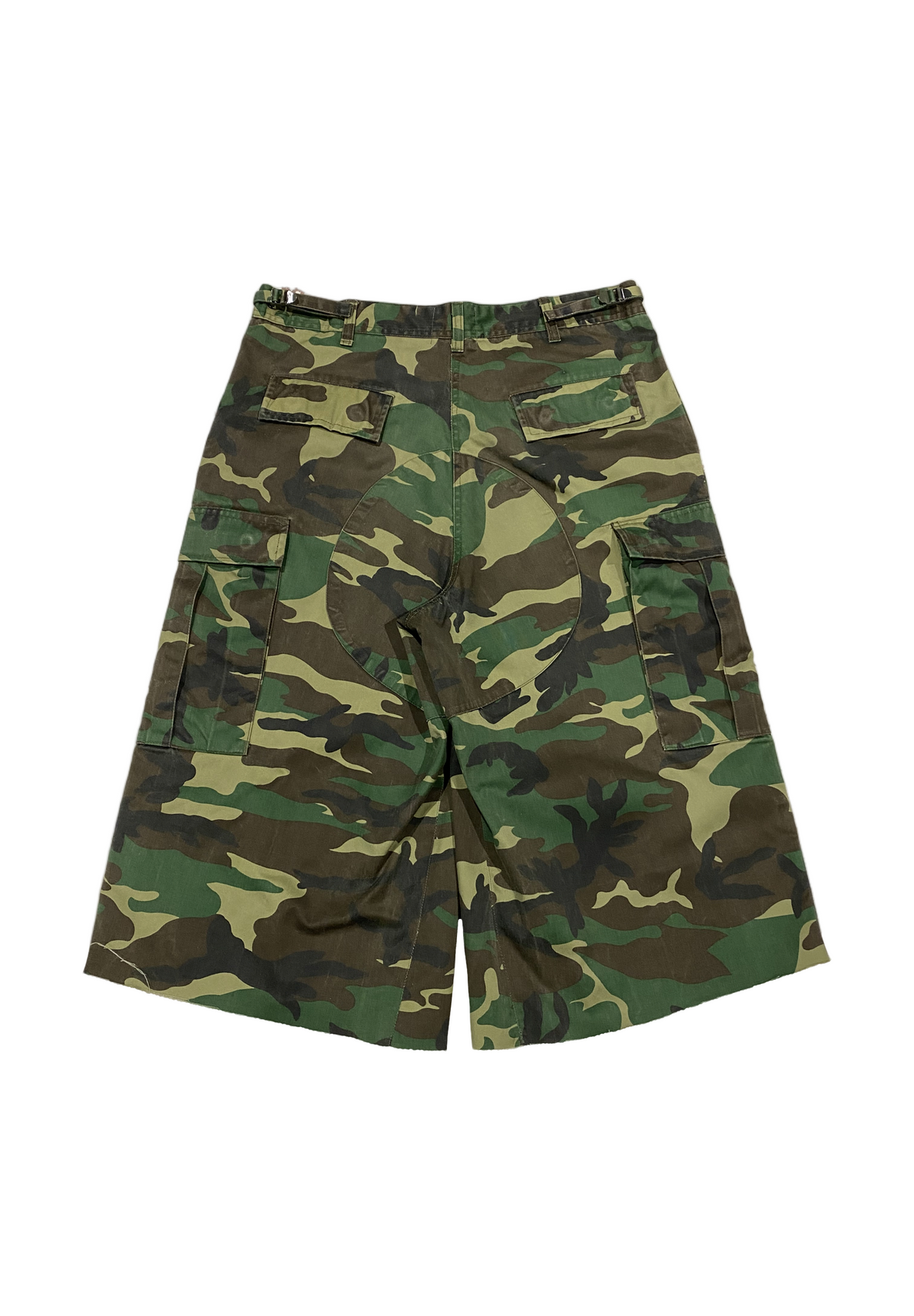 Woodland camo shorts